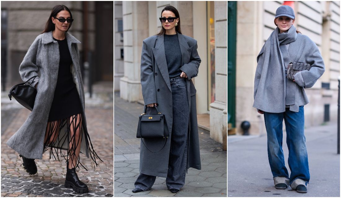 真冬のコート】洗練の宿る「グレー」でスタイリッシュさを堪能！ 最新  