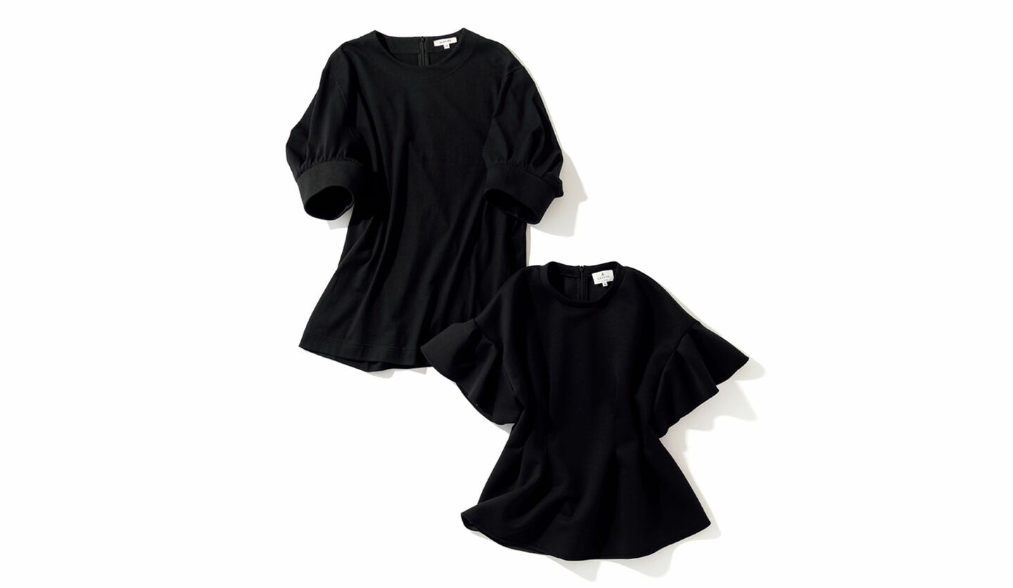 ブラックカラーの進化形Tシャツ