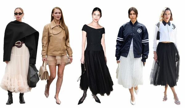 大人にこそ似合う、チュールスカートコーデ【見本まとめ】