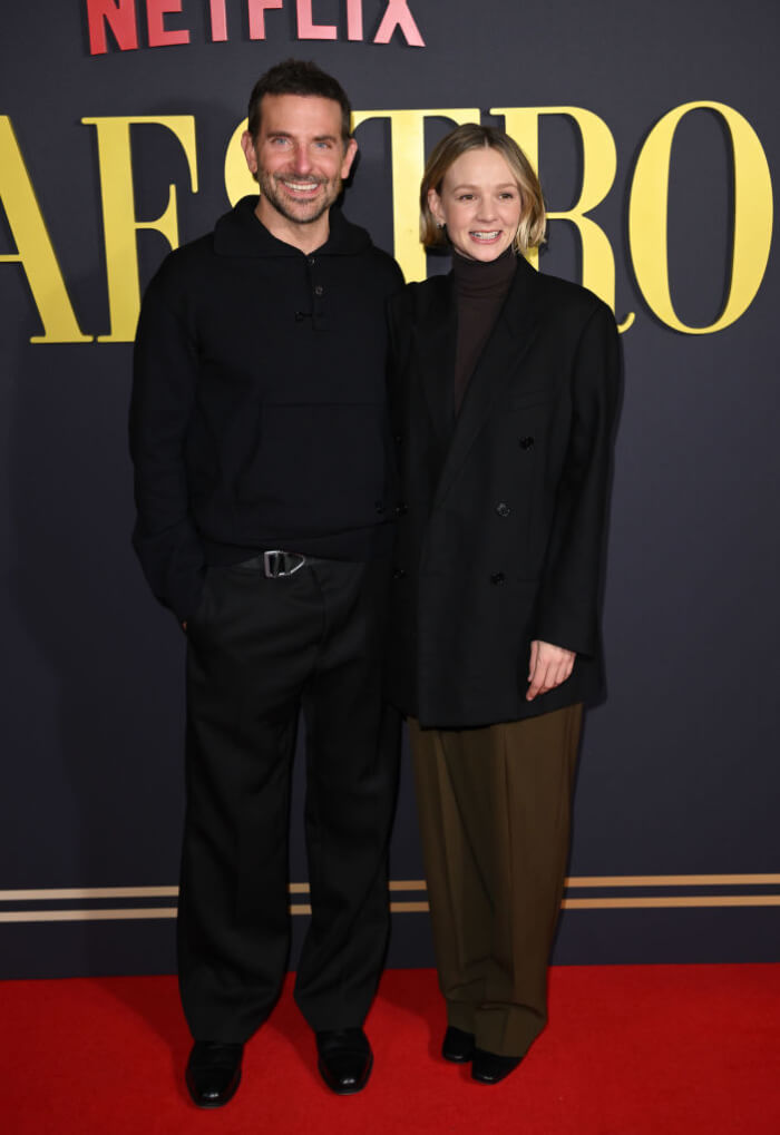 2023年12月 スペシャルスクリーニング。右は、キャリー・マリガン。
