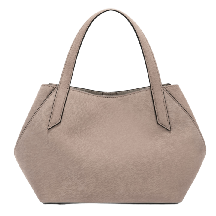 バッグ「ジオ トート センソ」￥319,000【サイズ：縦18×横20.5×マチ14cm、素材：センソ ヌバック、色：ヌード】