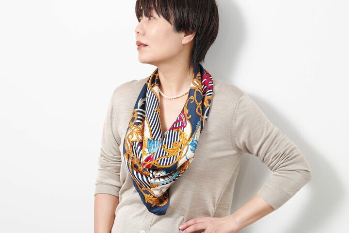 ファッションニュース_1,大人コーデ_1,スカーフ_1