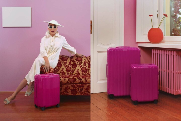 リモワ「エッセンシャル」コレクションから登場するシーズナルカラー「オレンジ」と「マゼンタ」
