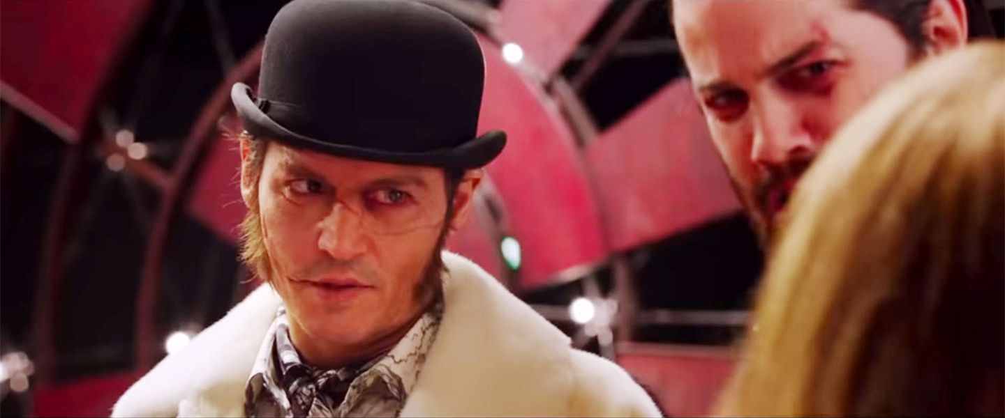 映画『ロンドン・フィールズ』に出演するジョニー・デップ