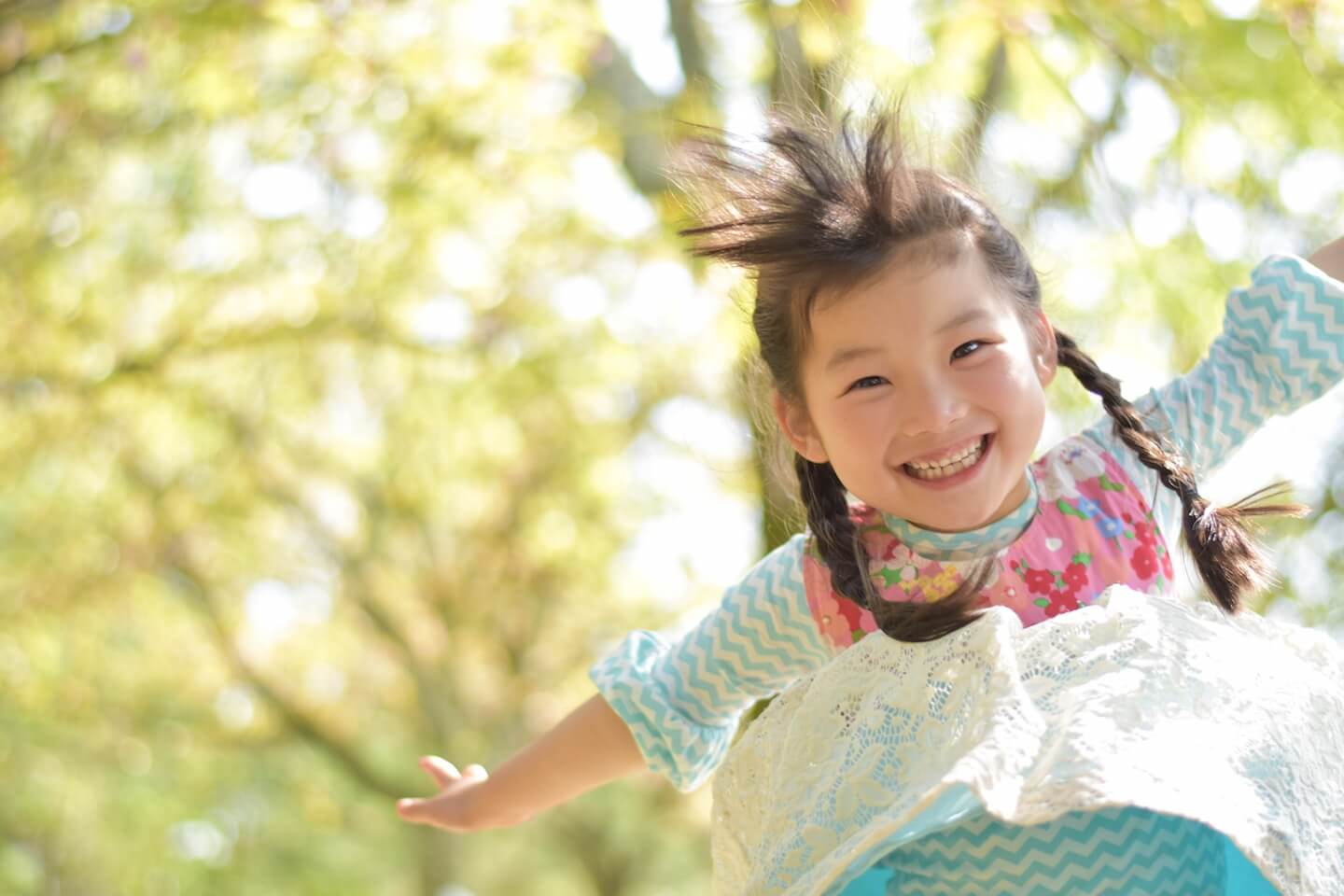 子どもは1日平均400回笑顔になる?