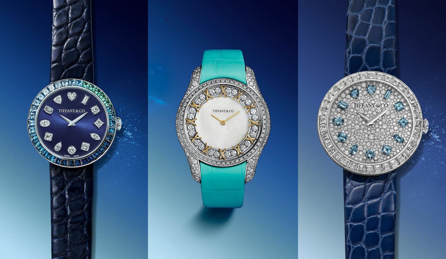 ティファニーの新作ウォッチ『ティファニー エタニティ』と『ジャン・シュランバージェ バイ ティファニー 16ストーン マザー オブ パール ウォッチ』