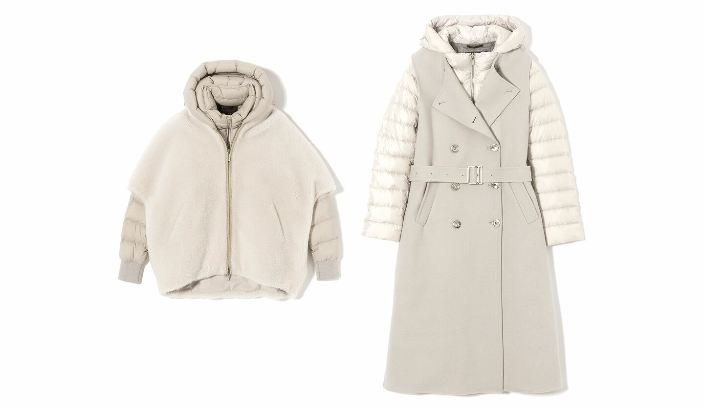 「ムーレー」のダウンウエア