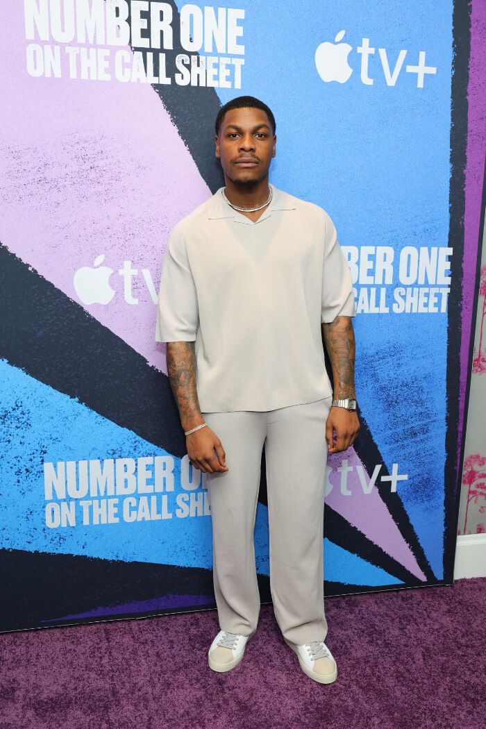 2025年3月10日、ニューヨークのクロスビー・ストリート・ホテルで行われたApple TV＋ドラマ『Number One on the Call Sheet』ニューヨークプレミア。