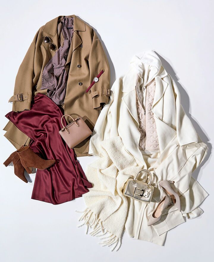 ニット_1,トップス_1,コート_1,秋コーデ_1