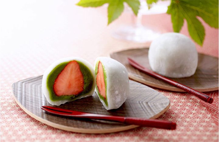 「いちご抹茶だいふく 6個入」(価格:¥1,680)