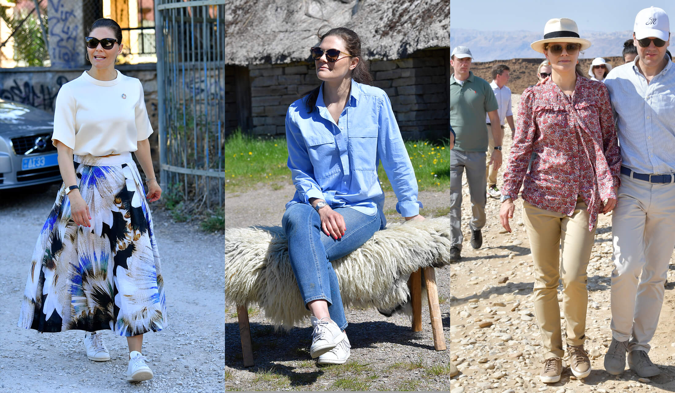 スウェーデン王室の王位継承者、Crown Princess Victoria(ヴィクトリア王女)は、スニーカーをエレガントな装いに生かす達人です。公式行事から休日まで、さまざまな場面でスニーカーを取り入れたコーディネートは、ロイヤルな知恵にあふれています。