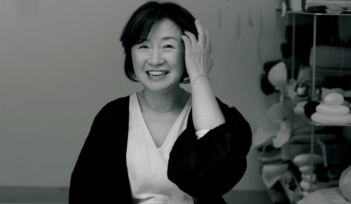 縫製作家のチェ・ヒジュさん