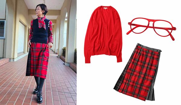 丙午生まれの鈴木保奈美さんをコーディネート!トレンドとしても注目の鮮やかレッド【スタイリスト犬走比佐乃さん】
