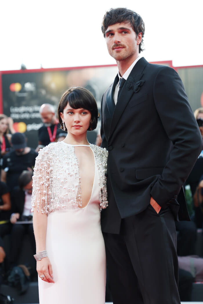 2023年9月 第80回 ヴェネツィア国際映画祭。左は、ケイリー・スピーニー。