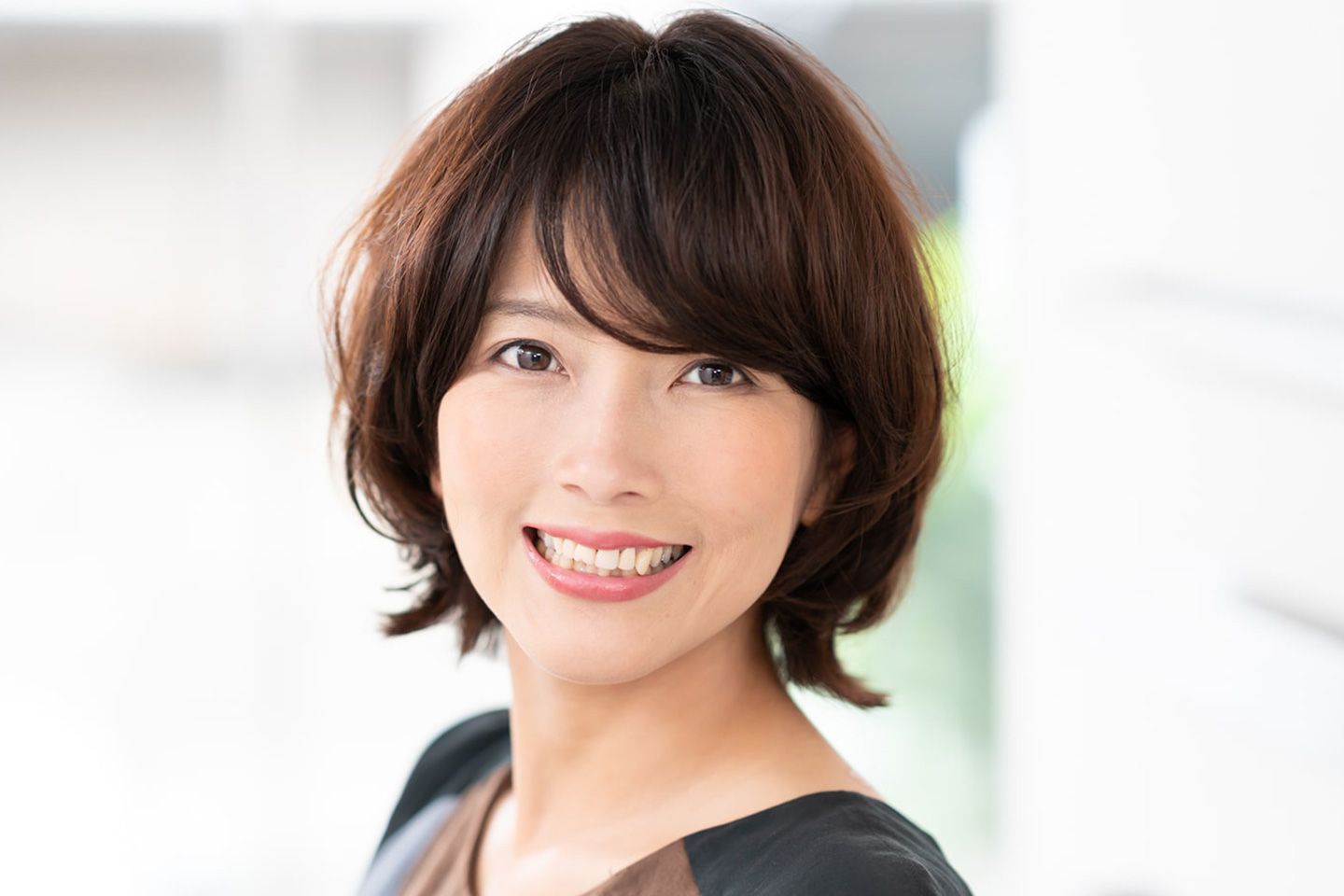 丸顔_毛量少なめ_大人可愛い