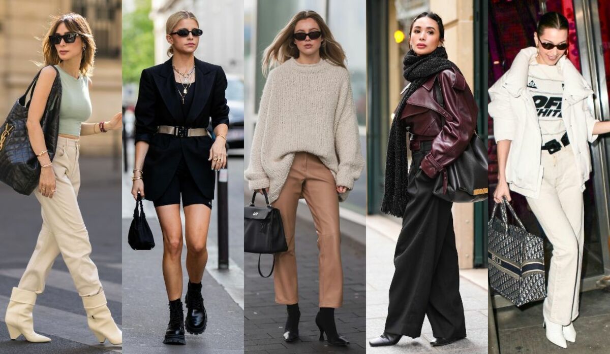 Chloe ショートブーツ　ガウチョパンツ　2点おまとめ ショートブーツ×パンツの組み合わせ【コーデ実例27選】 | Precious.jp