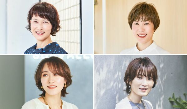 【40代・面長向け】老け見えしない「前髪ありショート」おすすめ