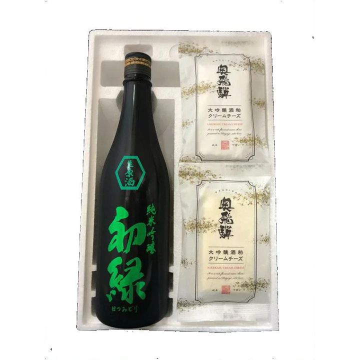 「初緑&酒粕クリームチーズセット」