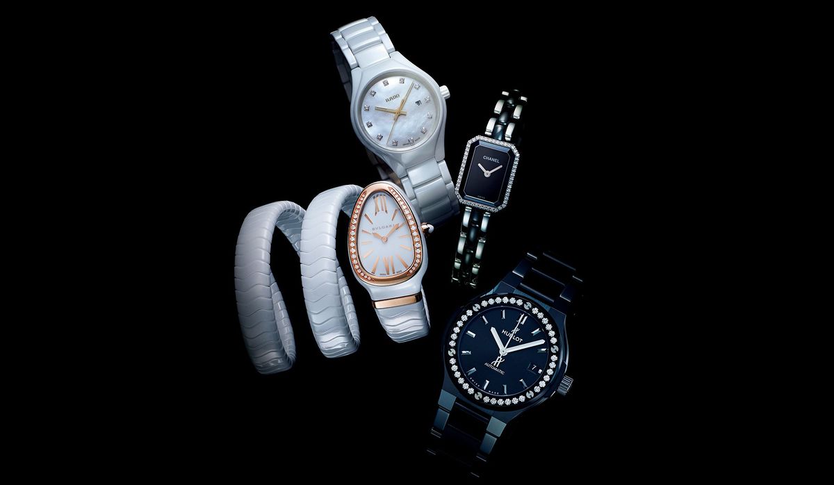 シャネル、ブルガリ、ウブロ、ラドー【セラミックウォッチ】クール