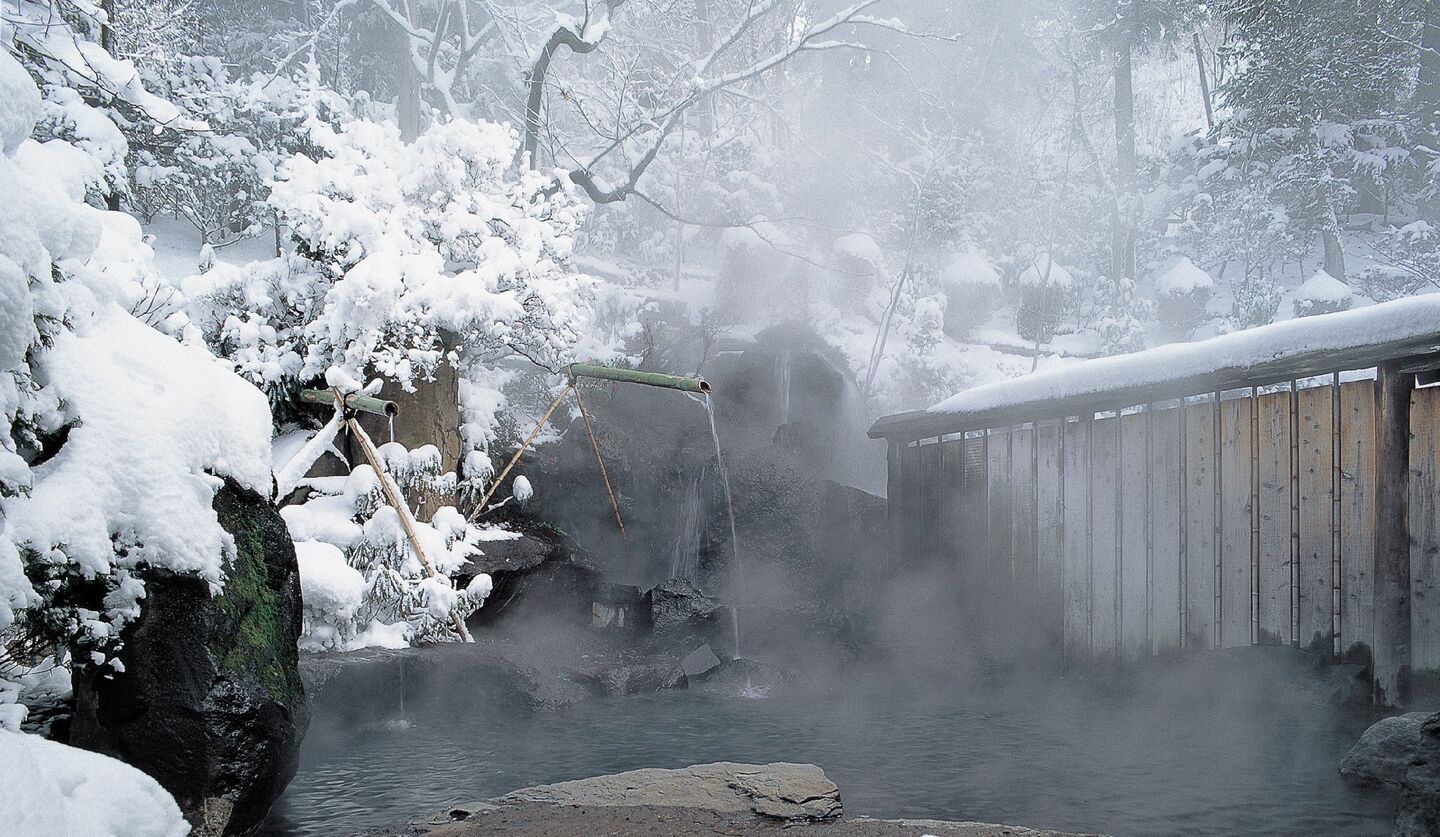 上林ホテル 仙壽閣の露天風呂のイメージ