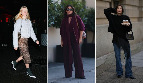 【モヘアニット】どんなテイストにも使える！最旬コーデ３選【海外スナップ】