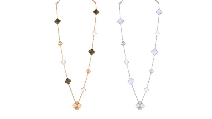 マジック アルハンブラ トランスフォーマブル ロングネックレス