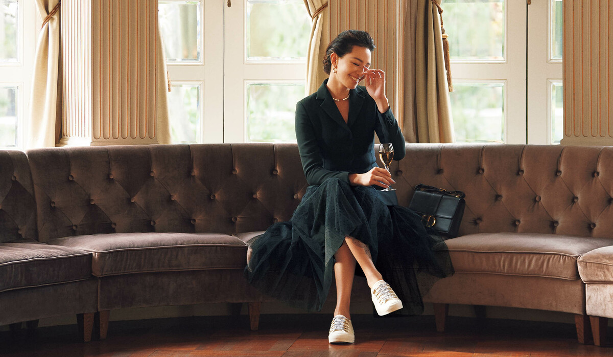 【大人なカジュアルコーデ】DIOR フレアジーンズ DIOR | フレアジーンズ Dior Graphique コットンデニム