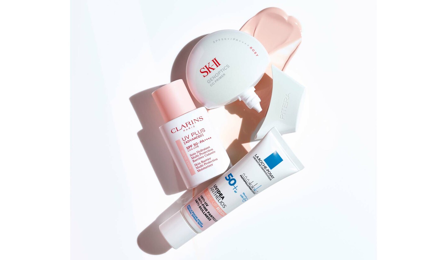 SK-Ⅱ、クラランス、ラ ロッシュ ポゼのメイク下地