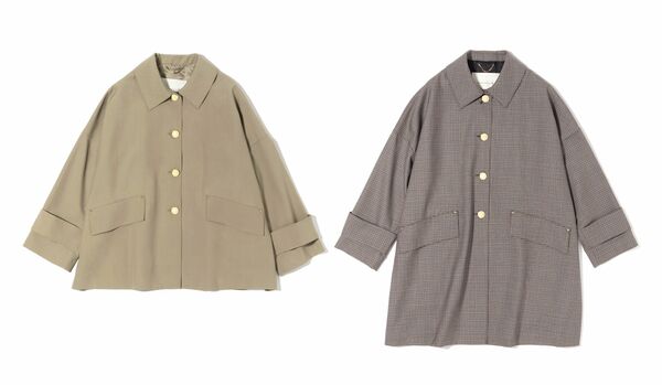 「マッキントッシュ」の春待ちアウター|しなやか&リュクスな春仕様のウール素材が心地よい『ハンビー』の新作