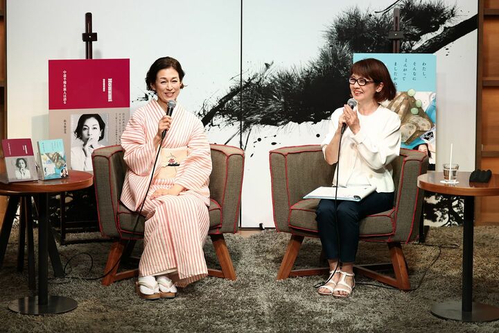 鈴木保奈美さんと西山喜久恵アナウンサー