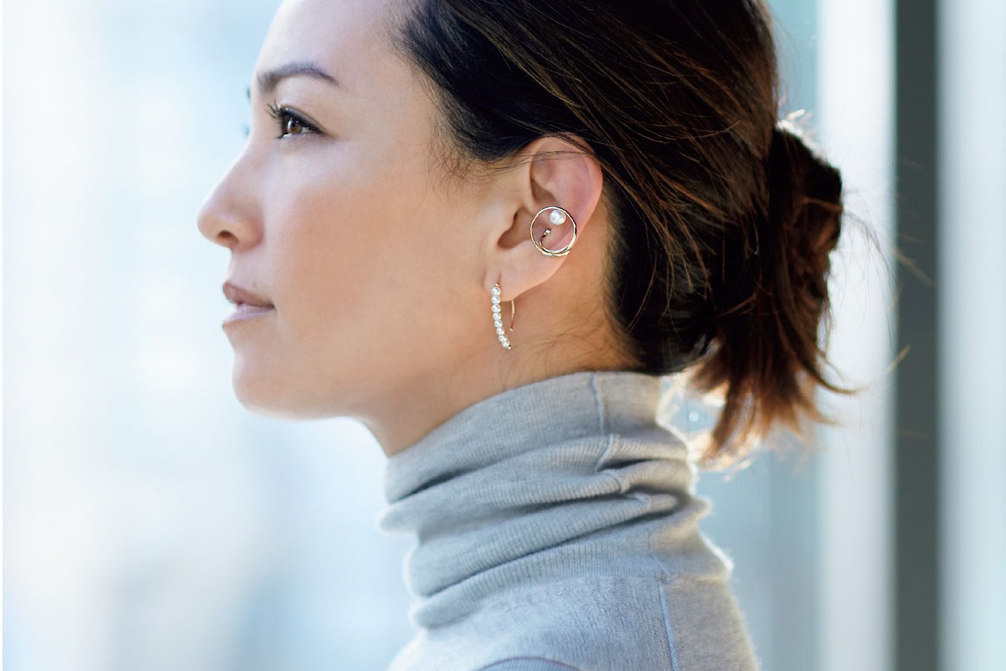 ニット_3,ピアス_2