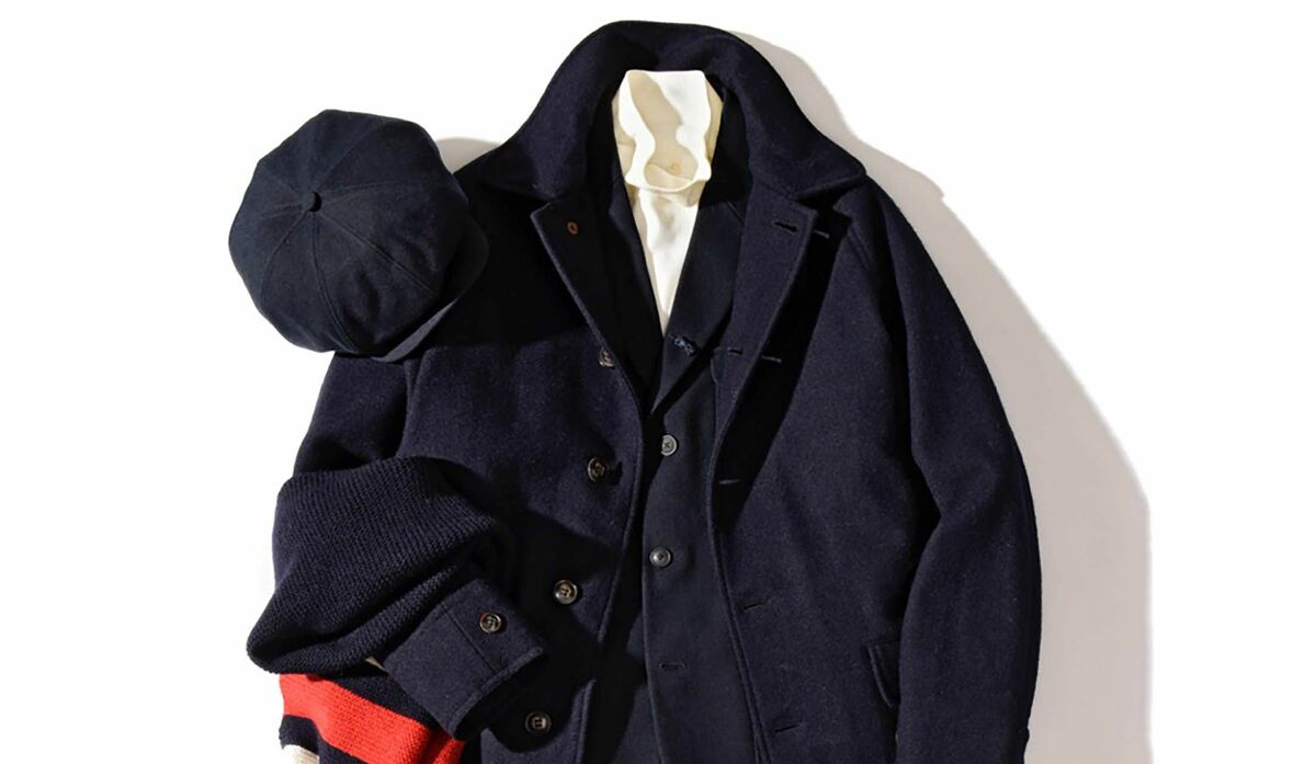 Jackson made in UK 70s ハリスツイードコート 70s Harris tweed ハリスツイード ウール ロング コート 古着