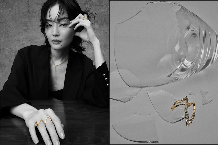 マディソンブルーとミラモアのコラボレーションによるカプセルコレクションジュエリー