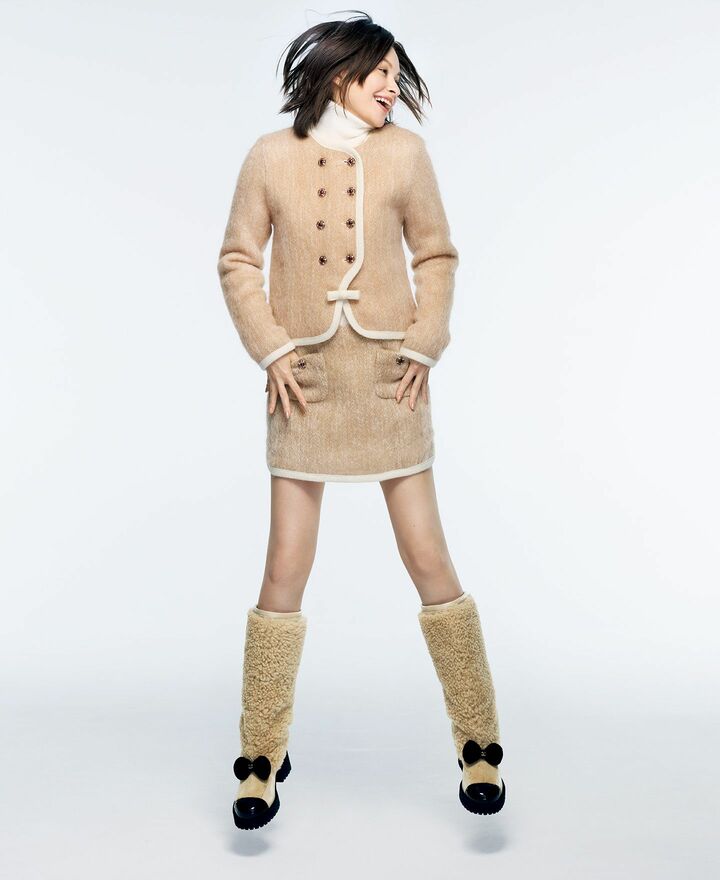 冬コーデ_1,ジャケット_1,スカート_1,ブーツ_1