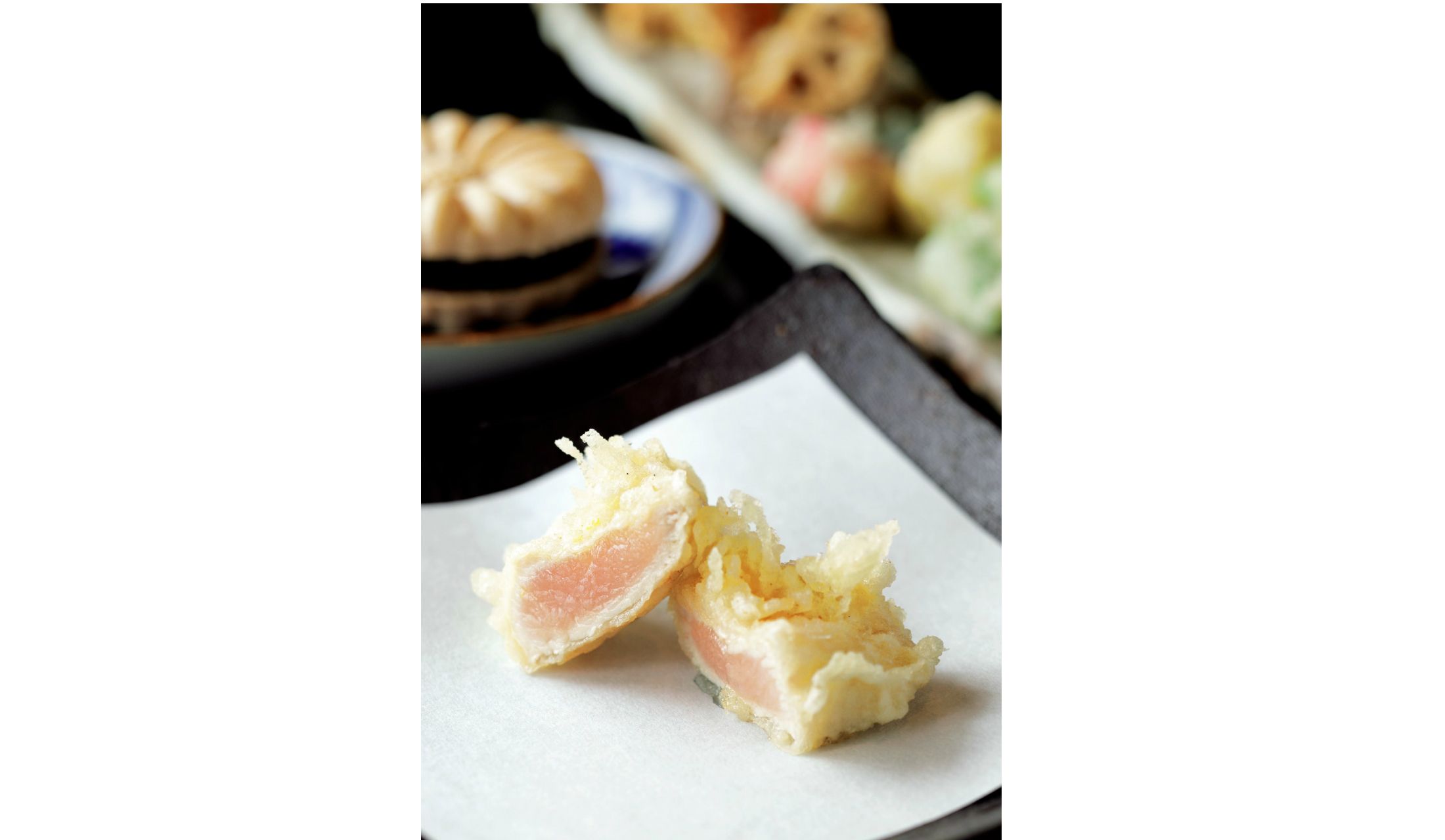 「天ぷら割烹 なかじん」昼のコース月ランチ¥3,990(税込)※昼も夜もコースのみ