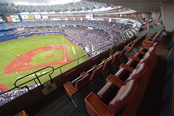 「京セラドーム大阪」の「ビスタルーム」(大阪府大阪市)