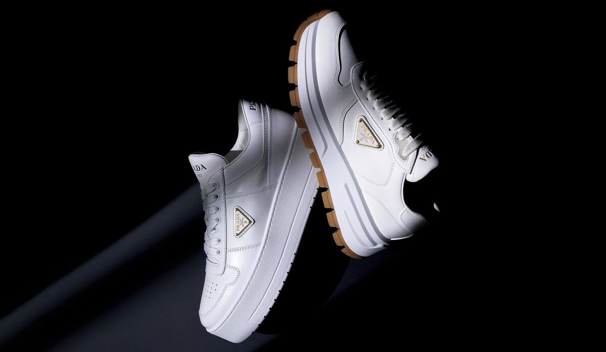 お値下げ中 2025新作◎プラダ　厚底スニーカー PRADAプラダ厚底スニーカー