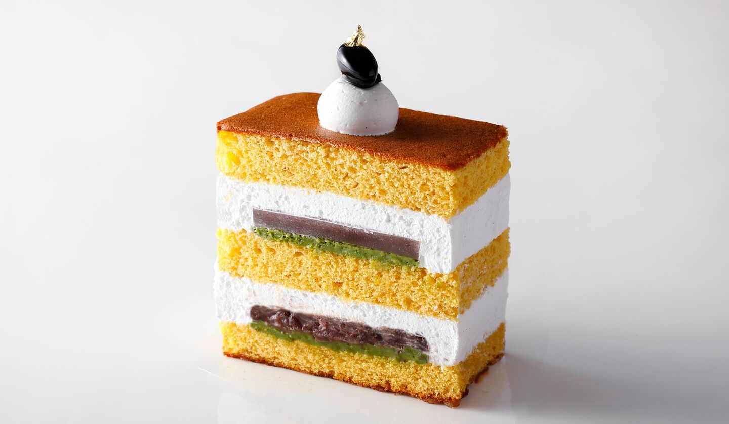 新江戸抹茶カステラショートケーキ