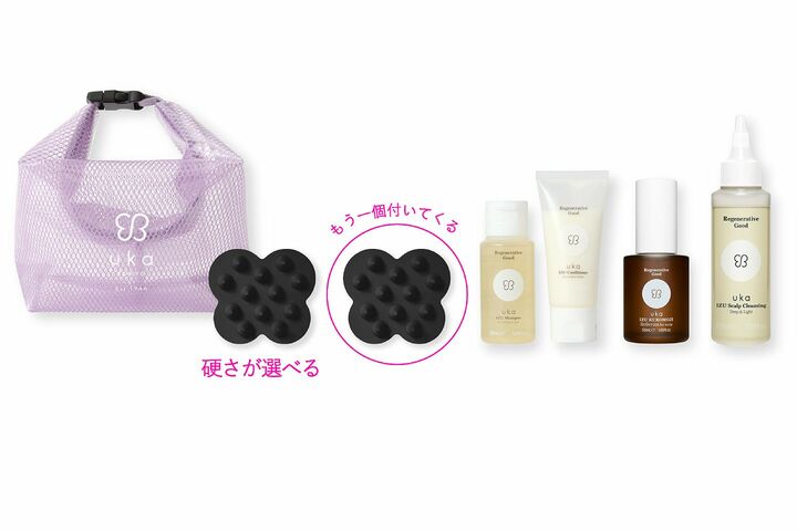 ukaのヘッドブラシ『ケンザン』