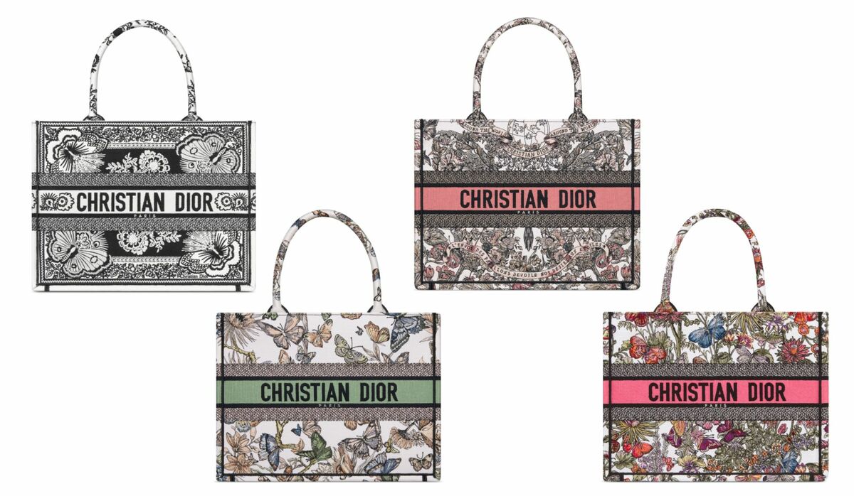 Dior ブラック トートバッグ　パテントレザー　エナメル クリスチャンディオール レディディオール パテントレザー 2WAY