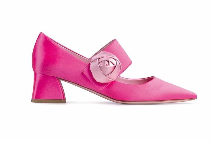 シューズ「ローズ」【ヒール：4.5cm】￥116,000（税抜）
