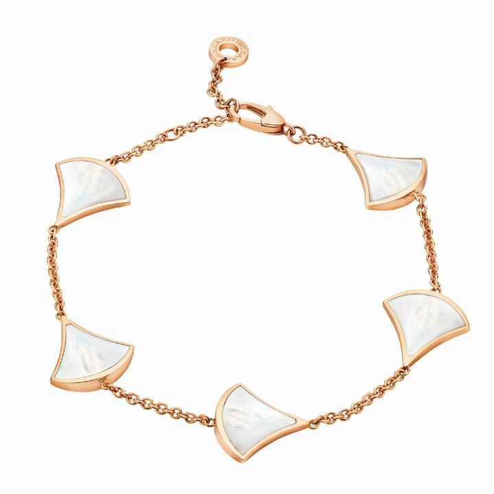 ブレスレット「ディーヴァ ドリーム」ブレスレット¥709,500【素材：ピンクゴールド×マザーオブパール】