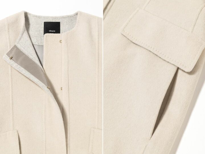 「エブール」の新作アウター