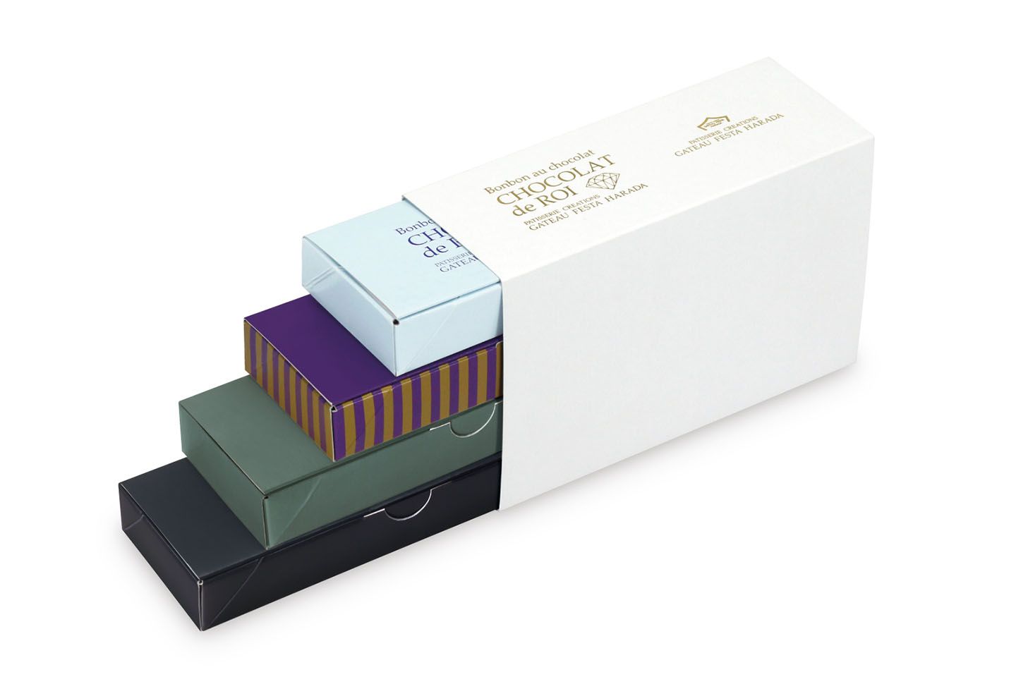 「ショコラ・デ・ロワ・リカーライン」4箱セット ¥2,106(税込)