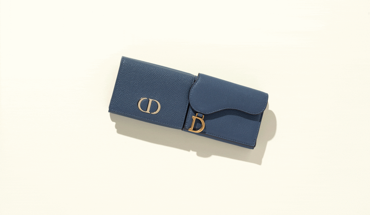 Dior ミニウォレット/財布/サドル - 折り財布