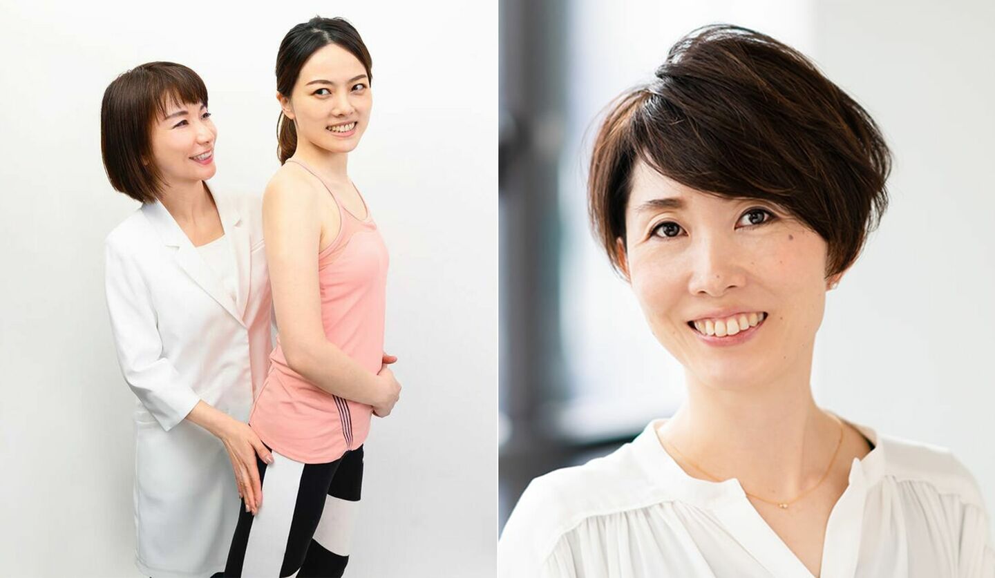 エイジングデザイナー 村木宏衣さんと女性モデルさん、女性ヘアモデルさん