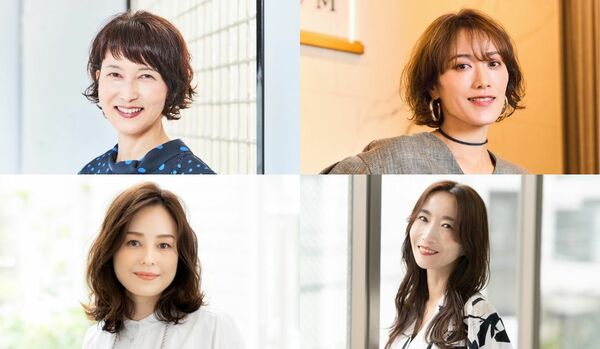 毛先だけ「パーマ」でふんわりヘアが叶う【40代・50代向け】