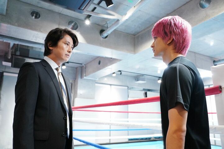 風太(瀬戸利樹さん)と賢治(谷原章介さん/右) ©日本テレビ