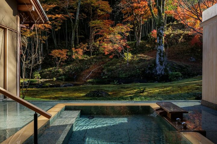 「はなれ 天鼓」の露天風呂