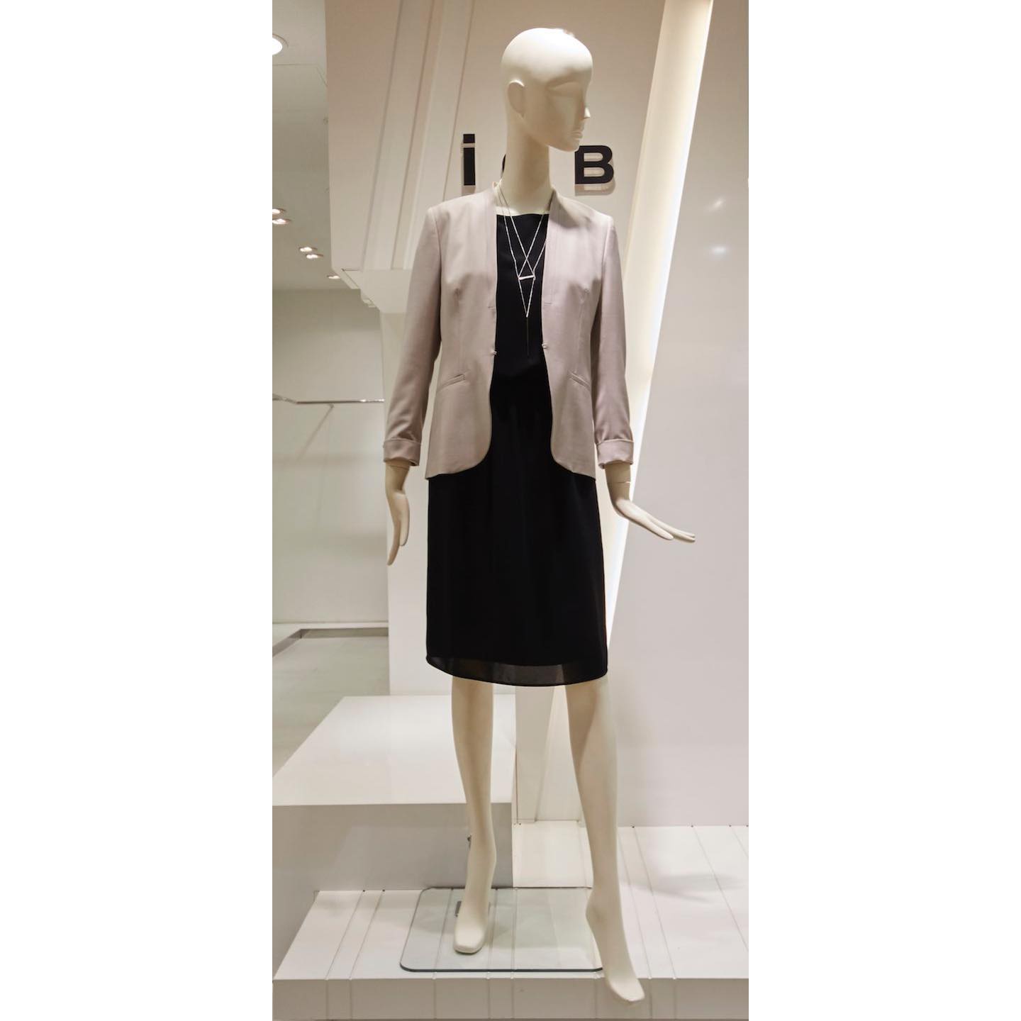 ジャケット 、ワンピース 、ネックレス (ICB)